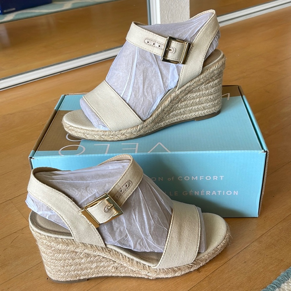 Life Stride Tango 2 Espadrille Wedge Sandal